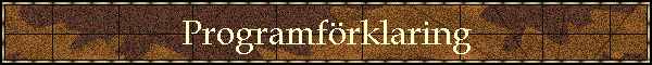 Programf�rklaring